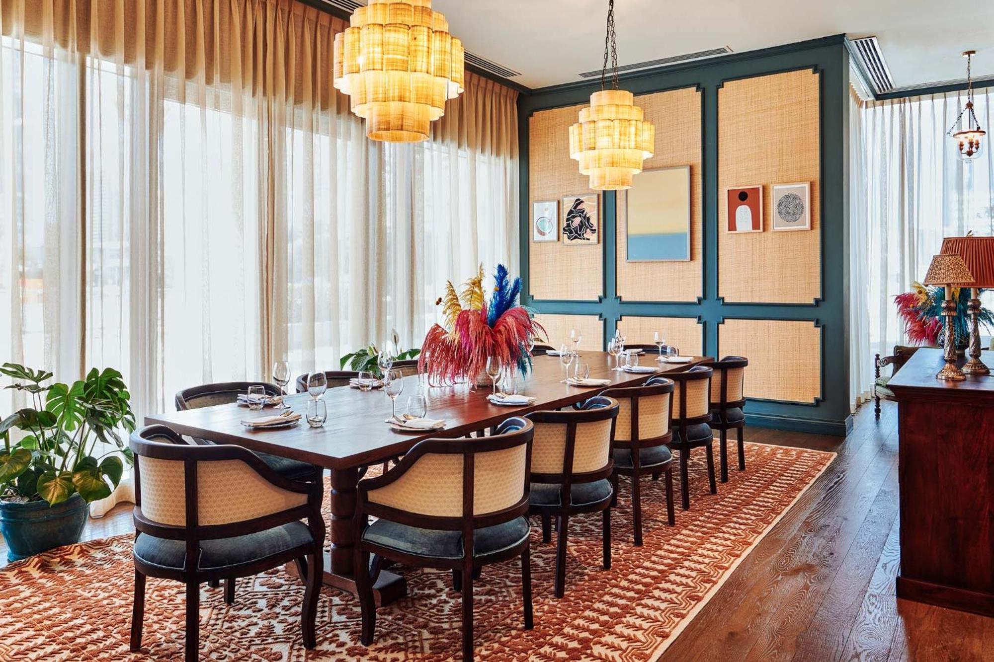 25Hours Hotel Dubai One Central المظهر الخارجي الصورة The dining room at the 1930s house