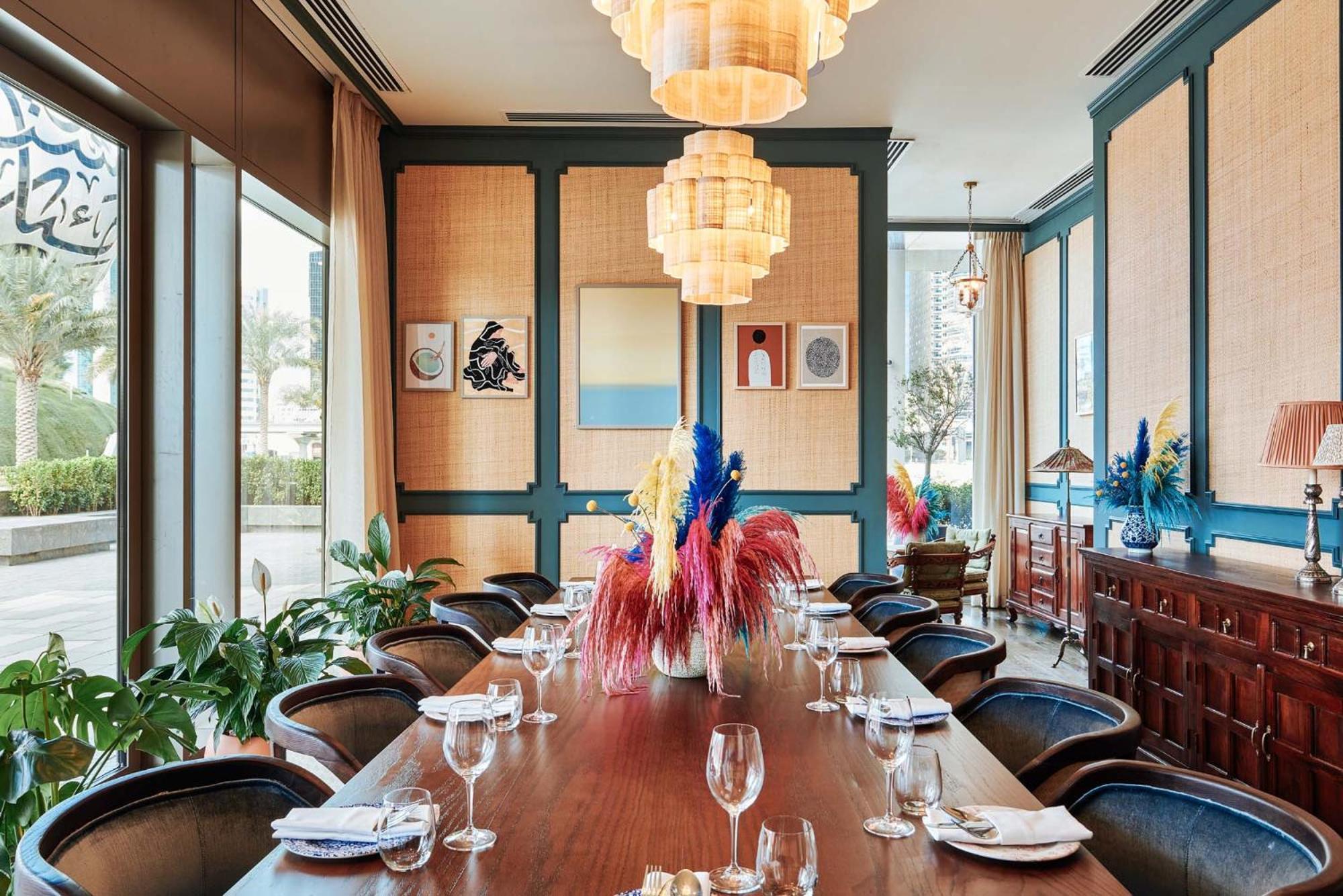 25Hours Hotel Dubai One Central المظهر الخارجي الصورة The dining room at the restaurant