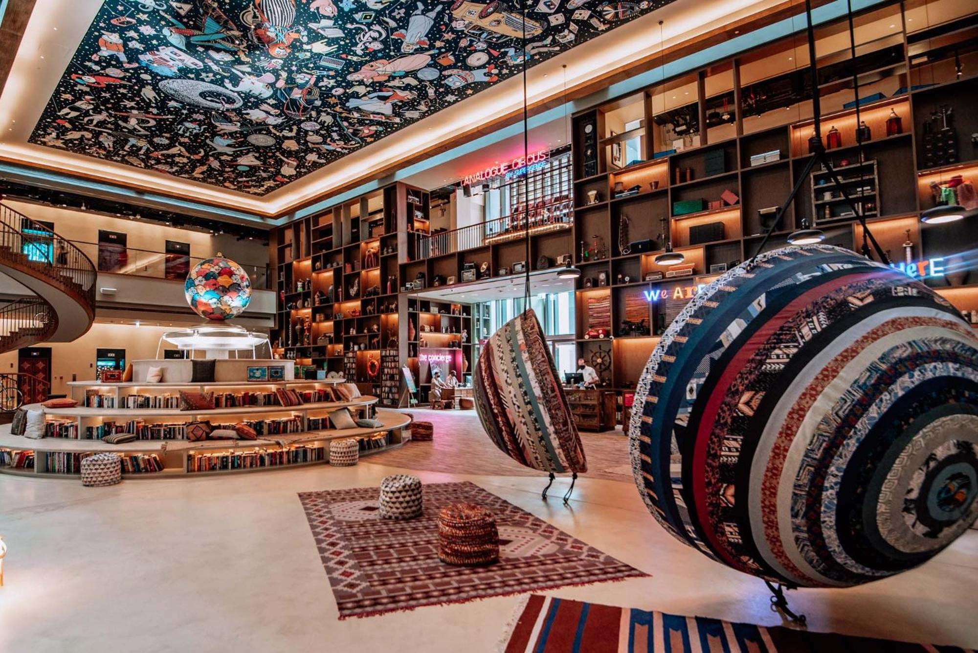 25Hours Hotel Dubai One Central المظهر الخارجي الصورة The Library
