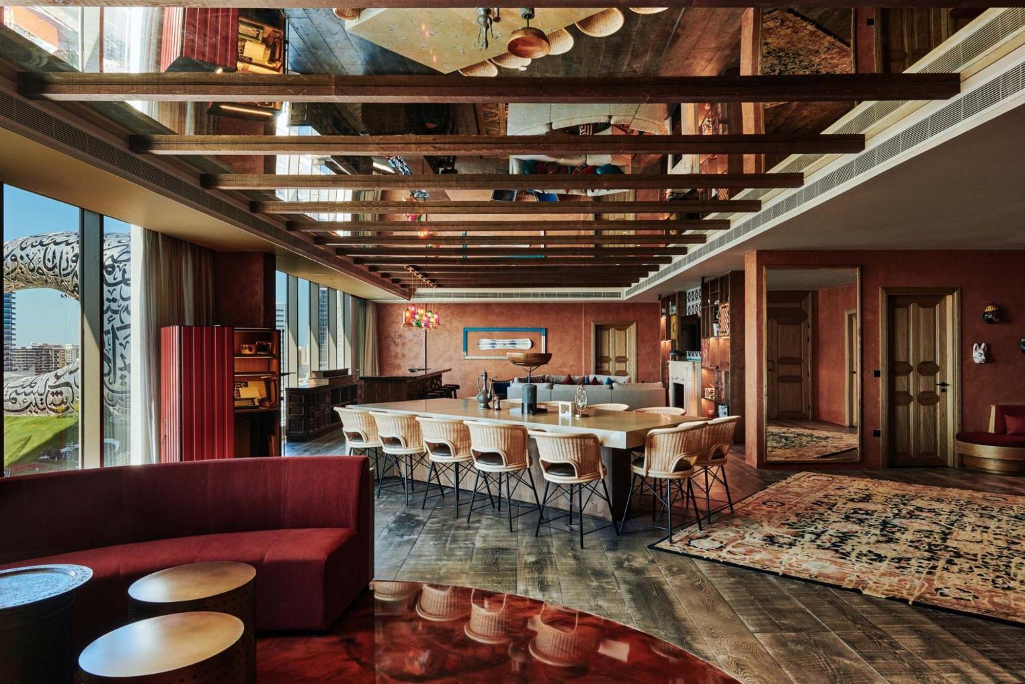 25Hours Hotel Dubai One Central المظهر الخارجي الصورة The 10th floor of the hotel