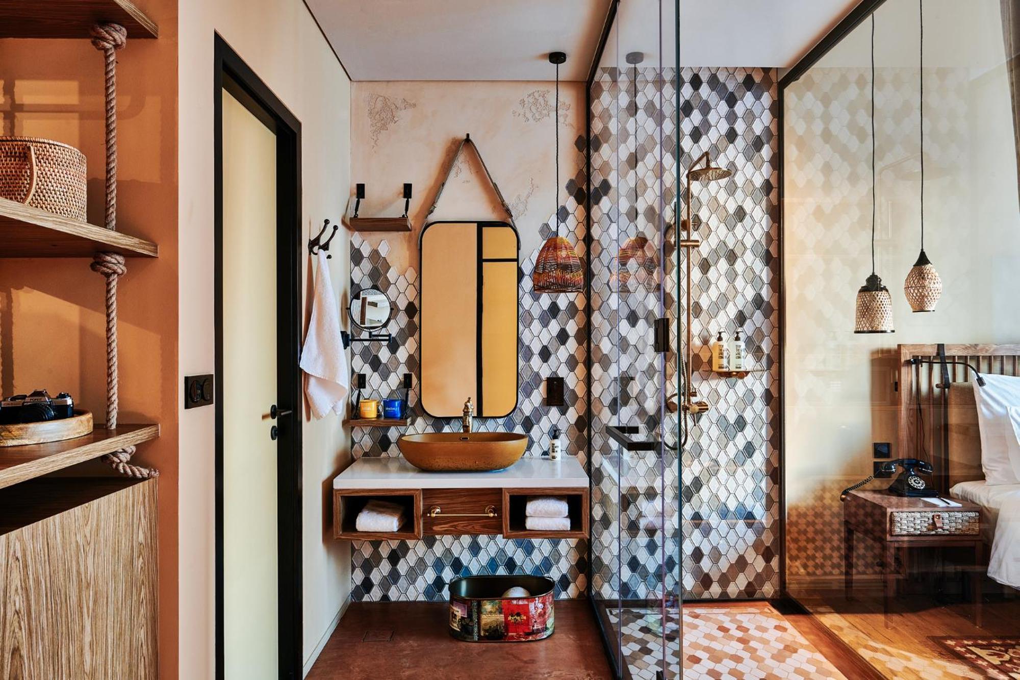 25Hours Hotel Dubai One Central المظهر الخارجي الصورة Bathroom at the hotel